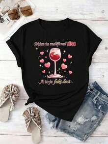 Women T-Shirts - Black - View 2