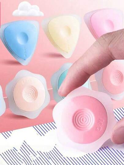 31 piezas de gomas de borrar térmicas multicolor, adecuadas para bolígrafos, gomas de borrar de estudiante
