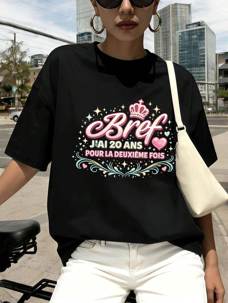 Women T-Shirts - Black - View 1
