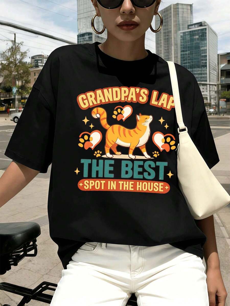 Women T-Shirts - Black - View 1