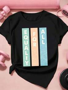 Women T-Shirts - Black - View 2