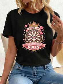 Women T-Shirts - Black - View 1