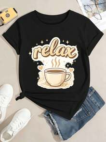 Women T-Shirts - Black - View 2