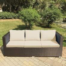 1 chiếc vỏ đệm ghế sofa dệt jacquard, vỏ đệm ghế sofa co giãn dệt jacquard, đệm bảo vệ đồ nội thất, đáy có thể giặt được - Nhiều màu - Xem 7