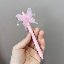 Spidol/Pulpen Tarik 0,5mm dengan Desain Kupu-kupu Kreatif, Cocok untuk Sekolah, Kantor, Menulis Jurnal, Hadiah, Alat Tulis Siswa - Beraneka warna - View 10