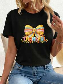 Women T-Shirts - Black - View 1