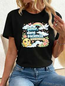 Women T-Shirts - Black - View 1