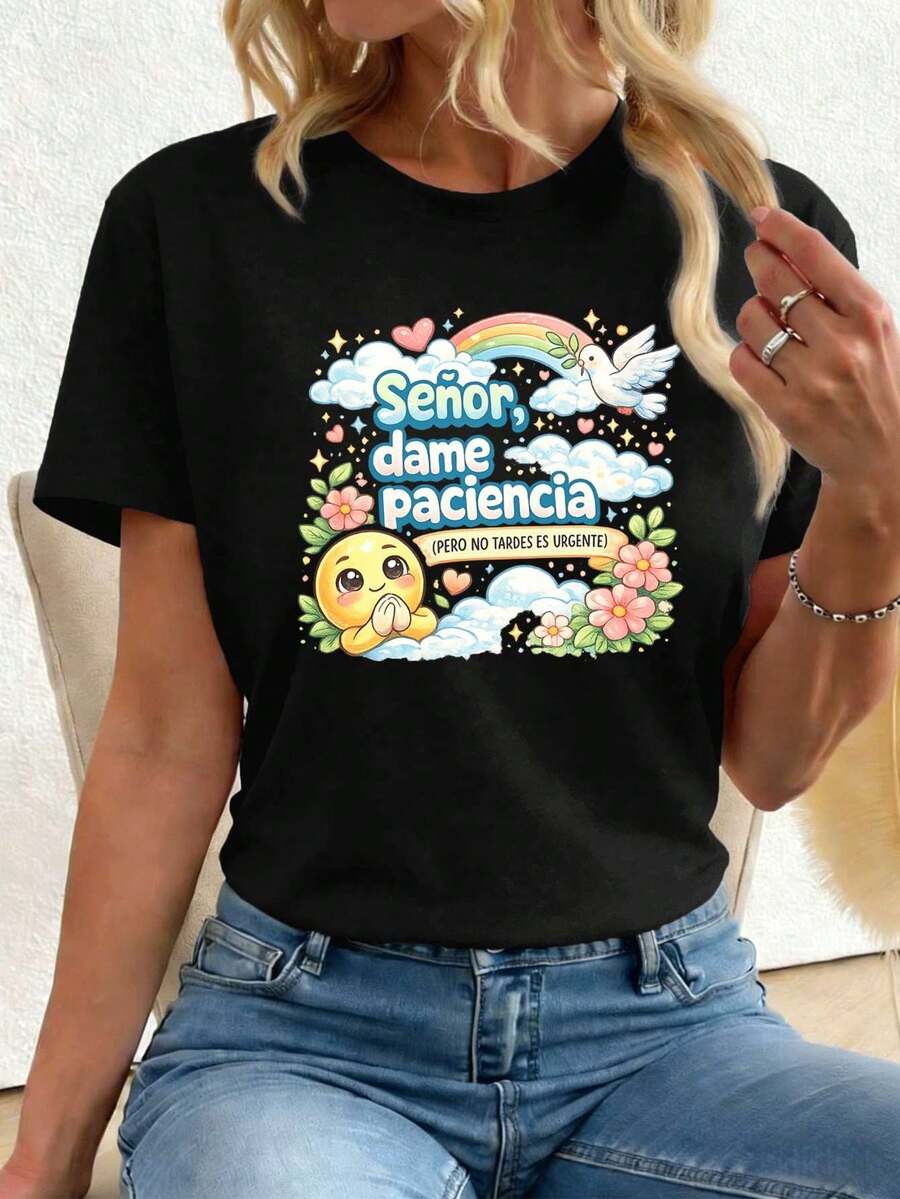Women T-Shirts - Black - View 1