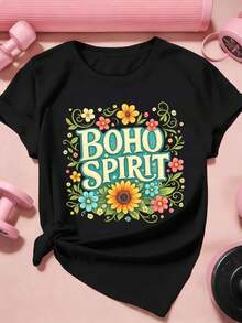 Women T-Shirts - Black - View 2