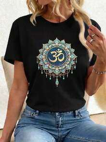 Women T-Shirts - Black - View 1