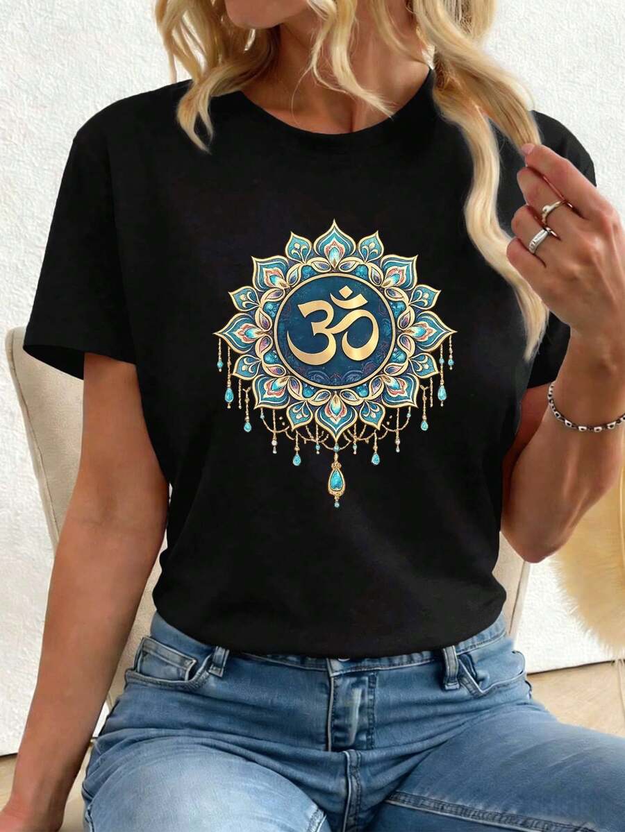 Women T-Shirts - Black - View 1