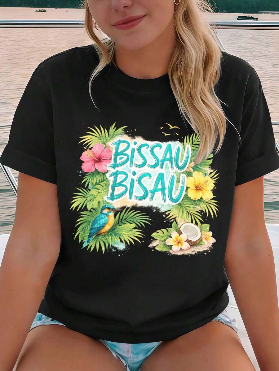 Women T-Shirts - Black - View 1
