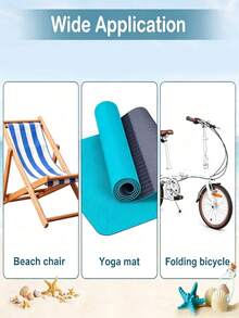 1pc Shoulder Strap For Beach Chair, Outdoor Camping Folding Chair, Bicycle, Multi-Purpose Carrying Strap - A - View 4