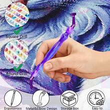 5D DIY Reisn Diamond Art Pens Diamond Painting Pens, Diamond Painting Multi-Placer Elbow Screw Metal Thin Tips Tool Accessories For Diamond Art - View 5