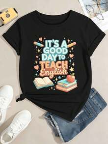 Women T-Shirts - Black - View 2