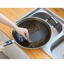 Scraper Oil Board, Penguin Soft Type Household Kitchen Oil Stain Scraper Baking Kitchen Small Tool - Grey - View 5