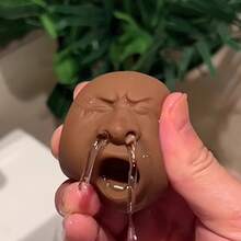 Yawning Tea Pet - Funny Press-And-Spray Cup, Novelty Gadget Pranking And Surprise Spraying. A Fun Prank, A Squeeze-And-Knead Toy, A Joke Item. Interesting Design, A Niche Gadget, Made Of Durable Plastic, With A Fun Mechanism Pranking. A Great Choice Office Pranksters - 2 chiếc [Màu sắc và kiểu dáng ngẫu nhiên] - Xem 5