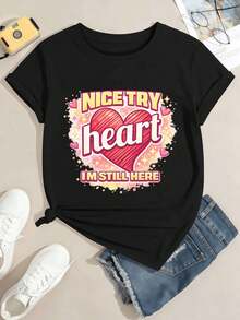 Women T-Shirts - Black - View 2