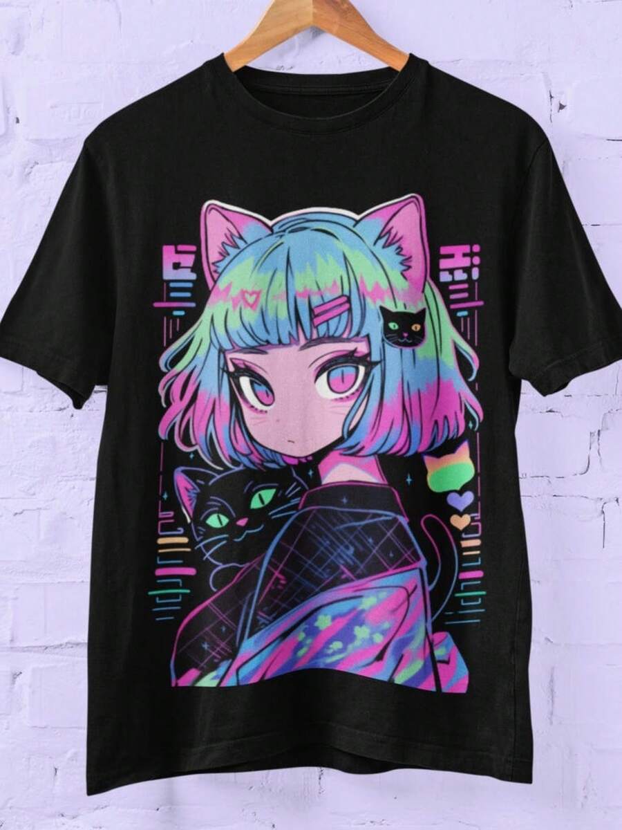 Women T-Shirts - Black - View 1