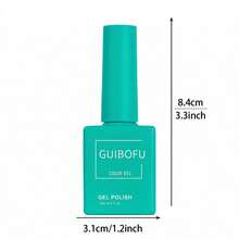 Brand GUIBOFU 1pc No.047 Gel Nail Polish - Mint Blue - View 8