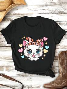 Women T-Shirts - Black - View 2