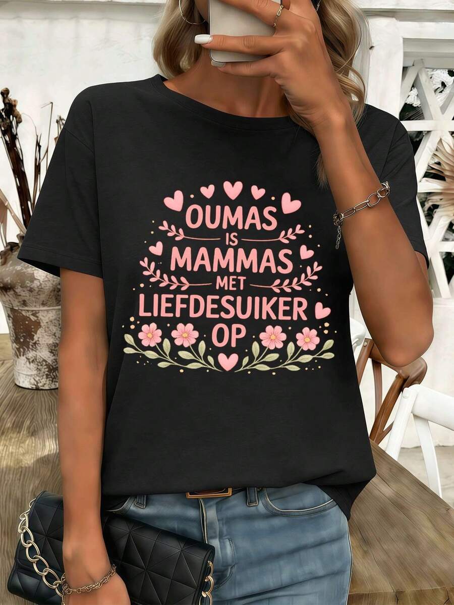 Women T-Shirts - Black - View 1
