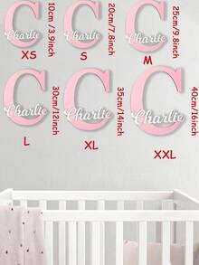 Bảng tên cá nhân hóa, Bảng tên cửa, Bảng tên họ, Chữ cái bảng tên tùy chỉnh bằng acrylic, Bảng tên treo tường, Bảng tên phòng, Quà tân gia, Quà Giáng sinh, Quà sinh nhật - Nhiều màu - Xem 6