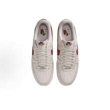 Nike Air Force 1 '07 LV8  Men's Saddle Brown/Ivory HQ2037-101 - 米色 - 查看 7