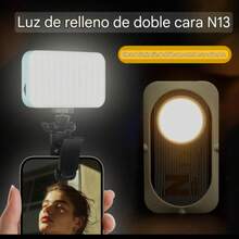N13 Portable LED Video Light - leylak mor - Görünüm 3