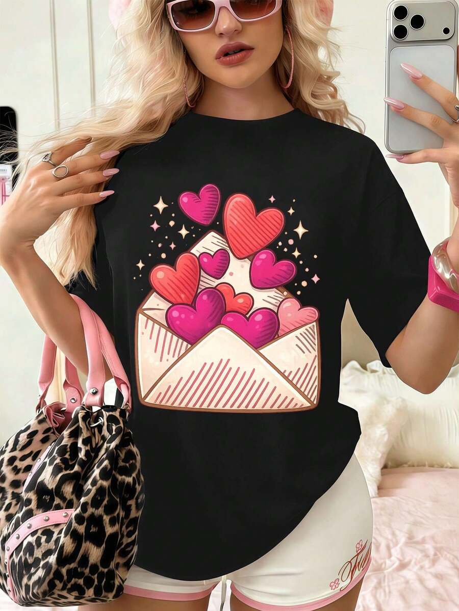 Women T-Shirts - Black - View 1