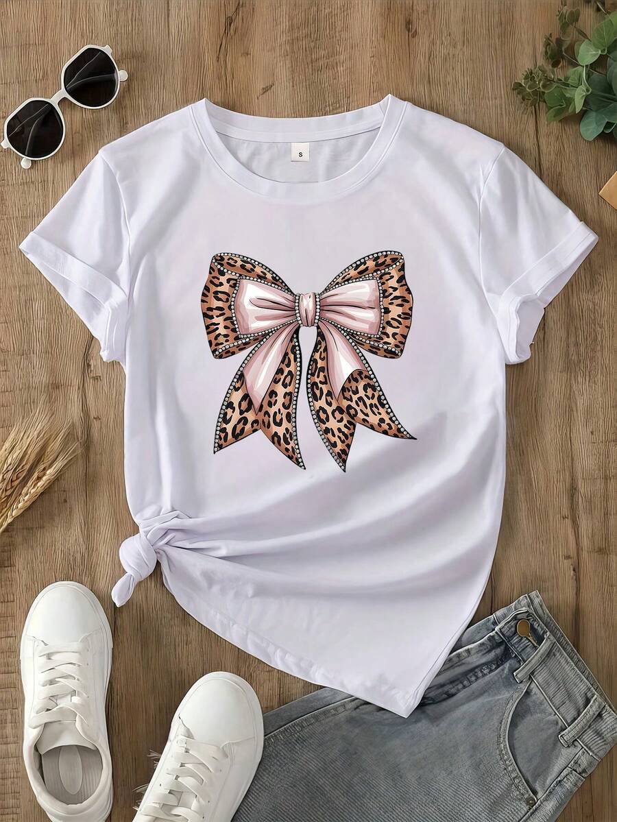 Women's T-Shirts - 白色 - 查看 1