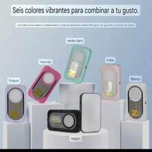 LUZ DE VIDEO  LED PORTATIL N13 - Rosa - Ver 5