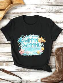 Women T-Shirts - Black - View 2