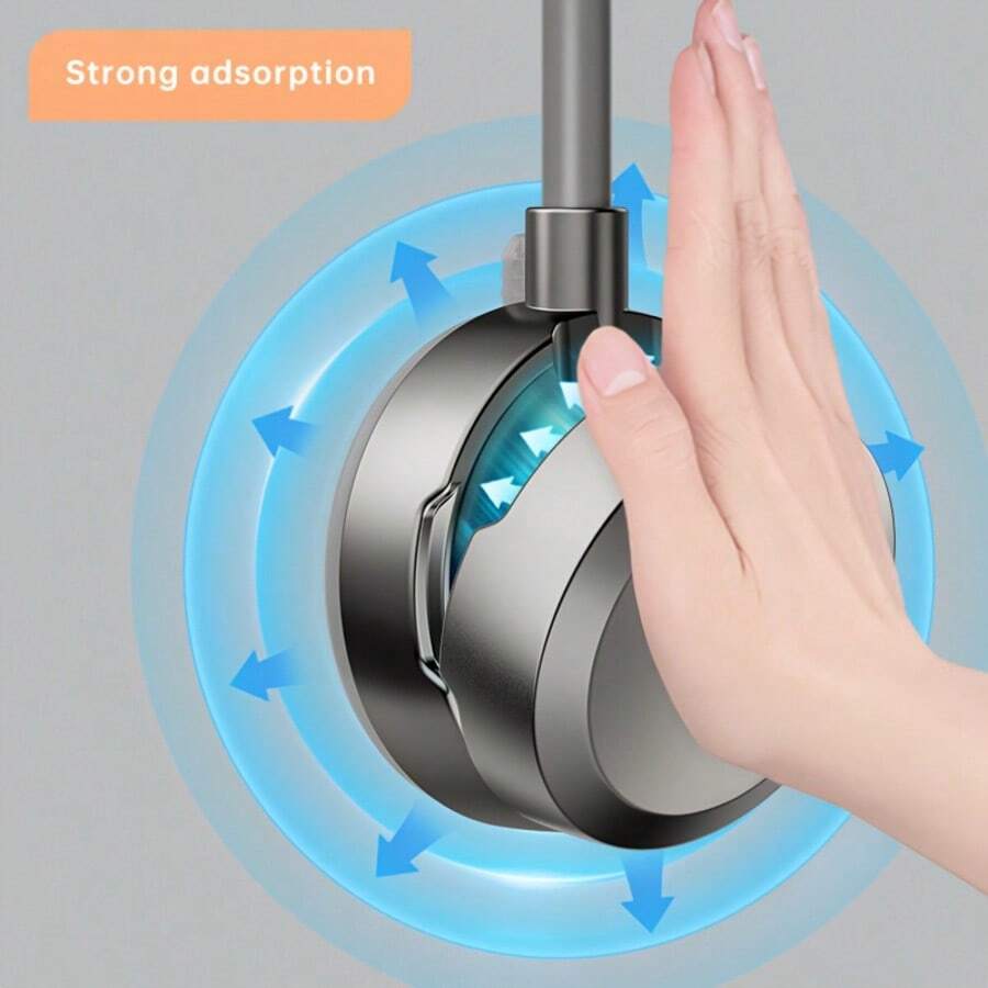 1 Giá đỡ vòi sen hút chân không, giá treo vòi sen gắn tường không cần khoan, chất liệu ABS, hàng mới mùa hè, quà tặng lễ Phục sinh - Nhiều màu - Xem 1
