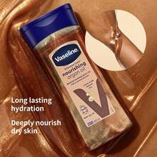 Vaseline 奢華滋養身體護理油 1 瓶 200ml，精緻古銅光澤，摩洛哥堅果油配方，輕盈不油膩，適合乾性肌膚全身保濕 - 鎏金身體護理油200ml 青銅光澤 摩洛哥堅果油 - 查看 7
