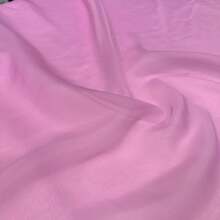 Plain Voile Fabric, Assorted Colors, 3.00m (Width), Curtains, Decoration - 嬰兒粉 - 查看 4
