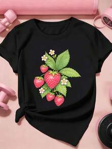 Women T-Shirts - Black - View 2