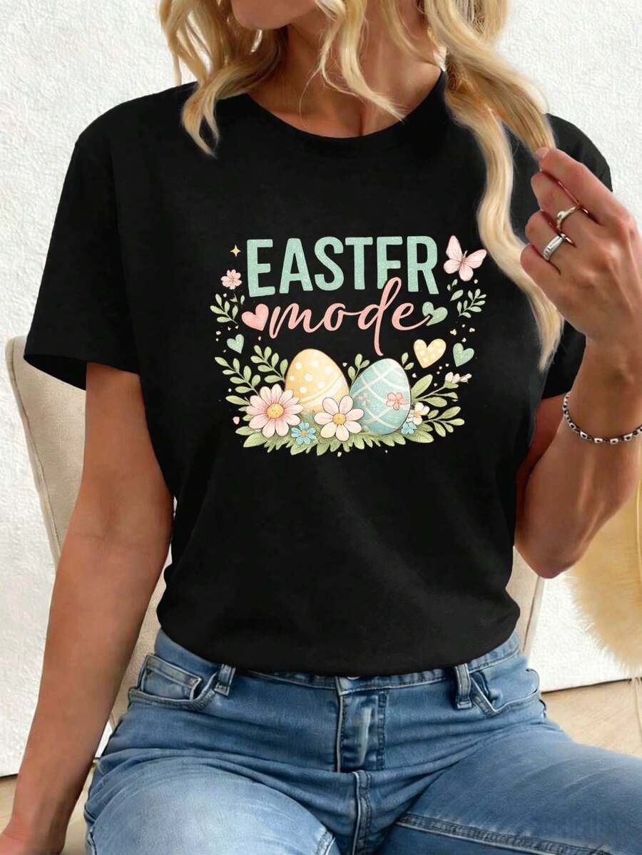 Women T-Shirts - Black - View 1