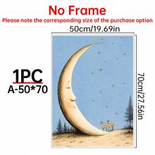 1/3pcs Moon And Deer Themed Kids Room Wall Art, Whimsical Fox Art Print | Dreamy Decor, Fairy Tale Rabbit Themed Kids Room Wall Art | Whimsical Starry Sky Wall Decor. Starry Sky Forest Themed Kids Room Decoration,Canvas Wall Art Posters For Room Home Decor Room Decor AestheticOptional Frame Room DecorRoom Decoration Stuff Wall Decor Bedroom Decor Baby Room Decoration Living Room Decor Office Decor - Multicolor - View 27