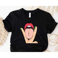 Women T-Shirts - Black - View 1