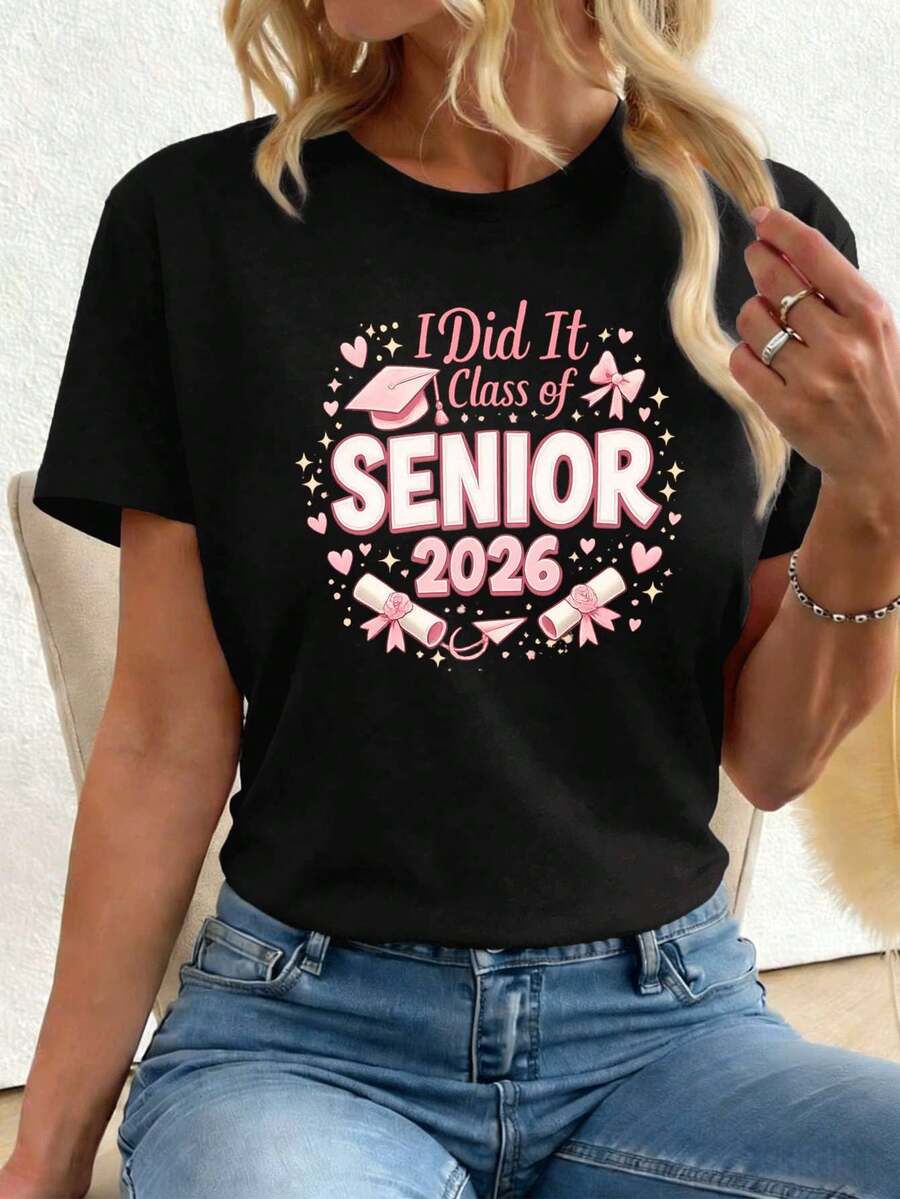 Women T-Shirts - Black - View 1