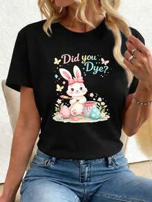 Women T-Shirts - Black - View 1