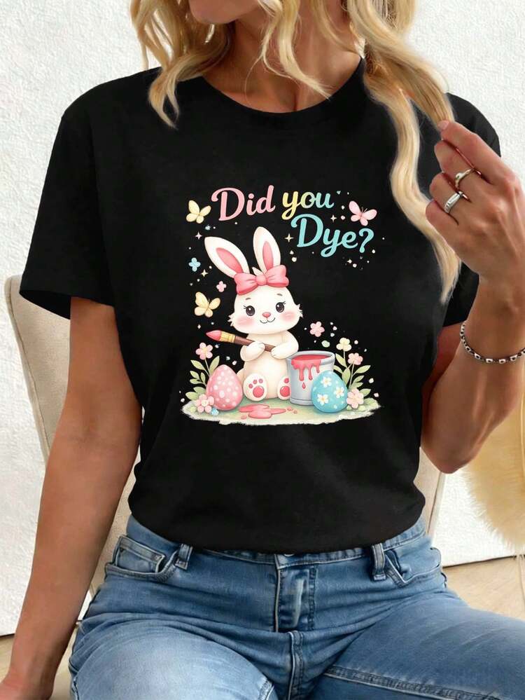 Women T-Shirts - Black - View 1