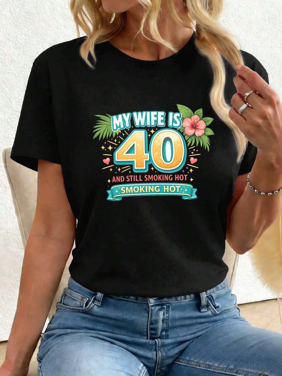 Women T-Shirts - Black - View 1