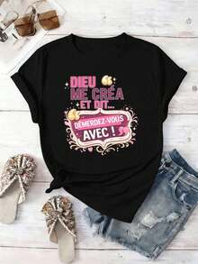 Women T-Shirts - Black - View 2
