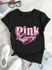 Women T-Shirts - Black - View 2