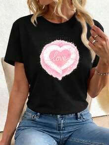 Women T-Shirts - Black - View 1