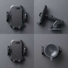 360° Rotatable Universal Car Windshield Phone Holder, Suitable For IPhone And Other Smartphones - 1pc - View 4