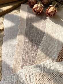 1 Pack Of 28 Sheets Vintage Natural Texture Mixed Material Embossed Craft DIY Decorative Background Paper - BQ1032 Fabric Impression - View 4