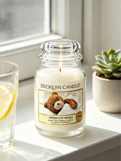 150-Hour Long Burning Scented Candle In Jar, Soft Blanket, Perfect Gift For Women